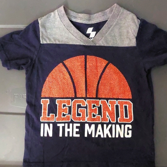 Place Toddler Boys Sports Short shirt "Legend In The Making"